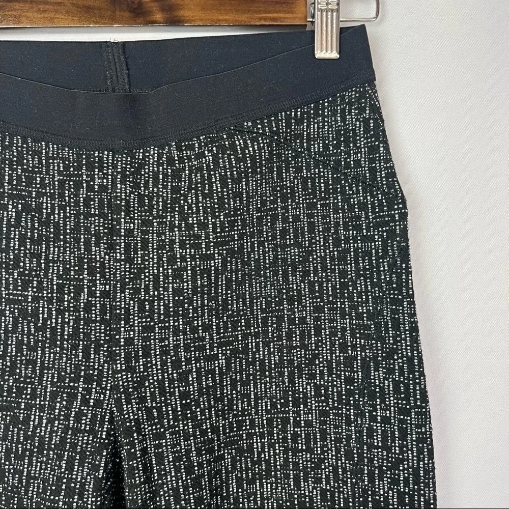 RACHEL‎ Rachel Roy Black Printed Jacquard Skinny Leggings M